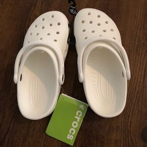 White crocs brand new